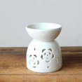 thumbnail image 5 of Ceramic Crafts Ceramic Hollow-Out Aromatherapy Stove Candlestick Handmade Style 1, 5 of 5