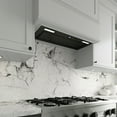 thumbnail image 4 of Streamline 28 in. Lemina Ductless Insert 350 CFM Range Hood in Glossy Black with Mesh Filters, Touchpad Control, LED Lights, 4 of 18