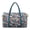 Blue Tropical Leaf, variant on Chririnla Blue Watercolor Tree Pattern Lightweight Carry On Bag for Unisex with Heavy Duty Sewing & Luggage Handle Strap Casual Overnight Luggage