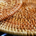 thumbnail image 6 of 8 Pcs Rattan Trivets for Hot Dishes-Insulated Hot Pads, Pot Holder for Table,Heat Mats for Kitchen, 6 of 10