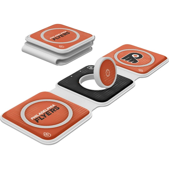 Keyscaper Philadelphia Flyers 3-in-1 Foldable Charger