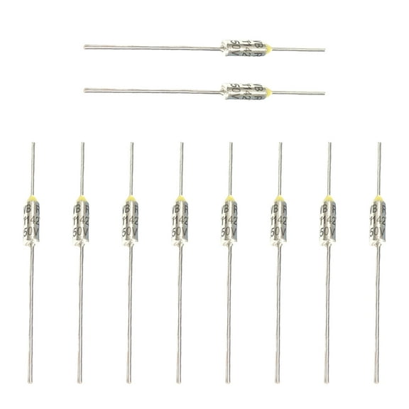 250V 10A Fuses Cutoffs, Metal Shell Thermal Fuses Cutoff For Circuit Protections