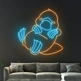 thumbnail image 4 of Handmadetneonsign Platypus Neon Light, Platypus Led Light, Platypus Led Sign, Platypus Neon Sign, 4 of 5