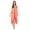 Coral / White, variant on Riviera Sun Fringe Dress / Summer Dresses