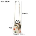 thumbnail image 2 of FORMRS Crossbody Bag for Women Shoulder Cell Phone Purse with Zipper, Orange Autumn Leaves, 2 of 7