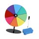 thumbnail image 2 of Ruleta giratoria de sobremesa con premio, rueda de juego portátil de superficie lisa para sin borrador, 2 of 9