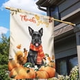 thumbnail image 3 of Happy Thanksgiving Scottish Terrier with Turkey Pumpkins Autumn Vibes House Flag 28x40in Double Sided Scottie Dog Lover Gifts Outdoor Decor - 12018, 3 of 5
