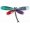 Colorful, variant on Dragonfly Brooch Pin for Women – Crystal Rhinestone Enamel Insect Animal Lapel Pin Vintage Style Jewelry for Dress, Coat, Scarf, Bag