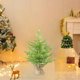 thumbnail image 5 of Árbol de Navidad de Escritorio de 24 Pulgadas con Simulación de Pe, Decoración Flocada con Luz, Decoración Interior, Adornos de Regalo Navideños, 5 of 6