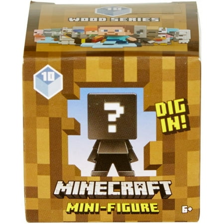 Minecraft Build-A-Mini Figure Set (Styles May (Minecraft Best Things To Build)