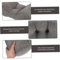 thumbnail image 3 of NAMZI Lumbar Pillow Bolsters Pillows Camping Backpack Beach Pillow Memory Waist Support Pillow Lower Back Pillow Sleep Supply Lumbar Protective Pillow Multi-Function Pillow Support Car(Gray), 3 of 5