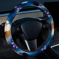 thumbnail image 2 of Dog Paw Print Car Wheel Cover 14.5 Inch Printing PVC Leather Auto Accessories, 2 of 6
