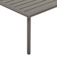 thumbnail image 5 of Crosley Furniture Cali Bay Modern Metal Outdoor Coffee Table in Light Brown, 5 of 5