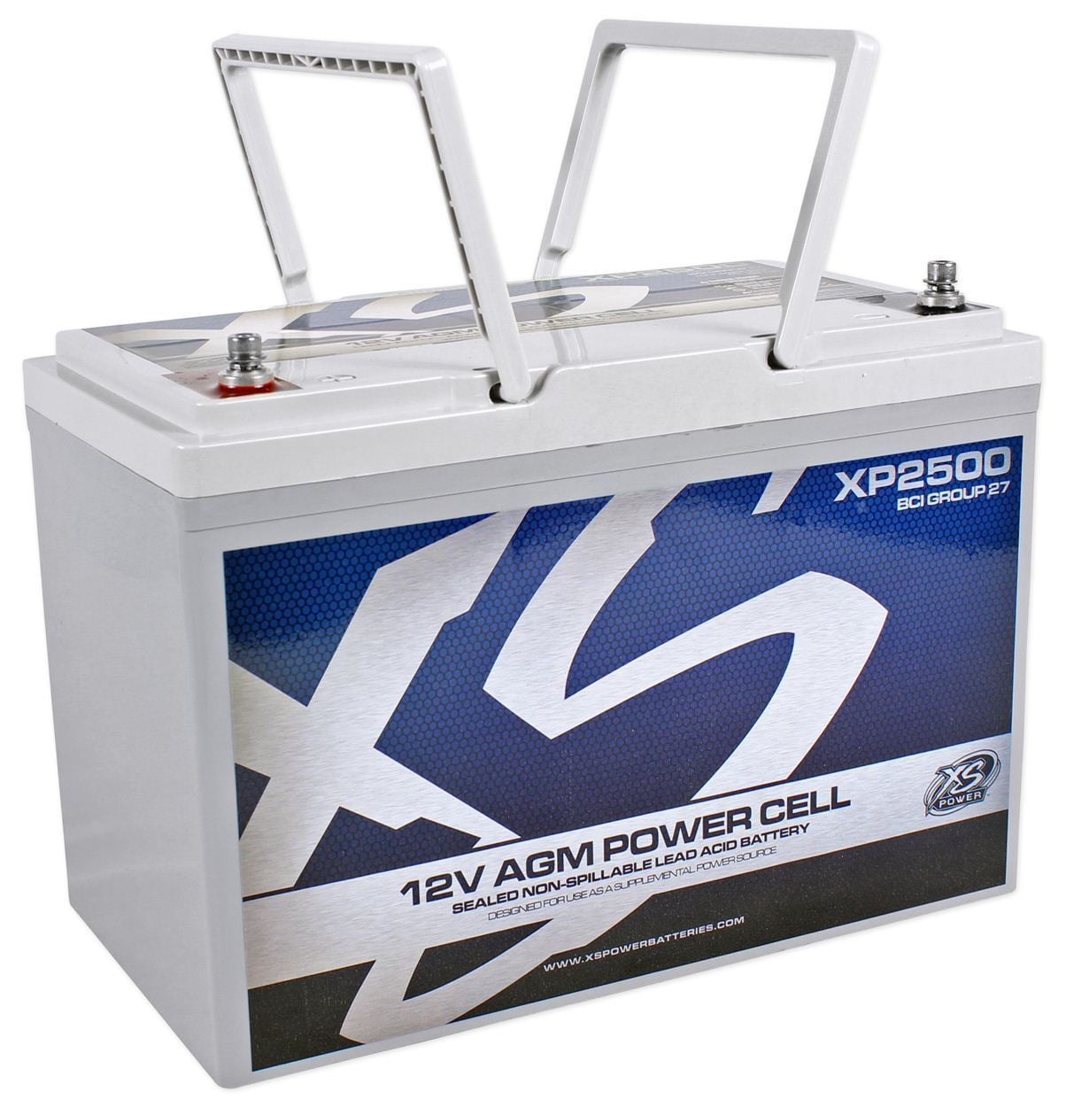 XS Power XP2500 2500 Watt Power Cell Car Stereo Audio Battery + Speaker