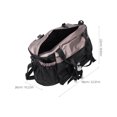 thumbnail image 2 of SKISUNO Multi Functional Black Nylon Fitness Bag Large Capacity Sports Bag for Travel, 2 of 8