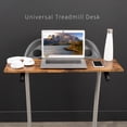 thumbnail image 3 of VIVO Universal Rustic Vintage Brown Laptop Treadmill Desk Attachment, Notebook Stand, 3 of 8