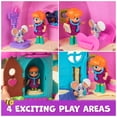 thumbnail image 2 of Vida The Vet Vet Clinic Treehouse Playset con figuras de acción Muebles y accesorios para casa de muñecas Juguetes para niños para niñas y niños de 3 años en adelante, 2 of 5