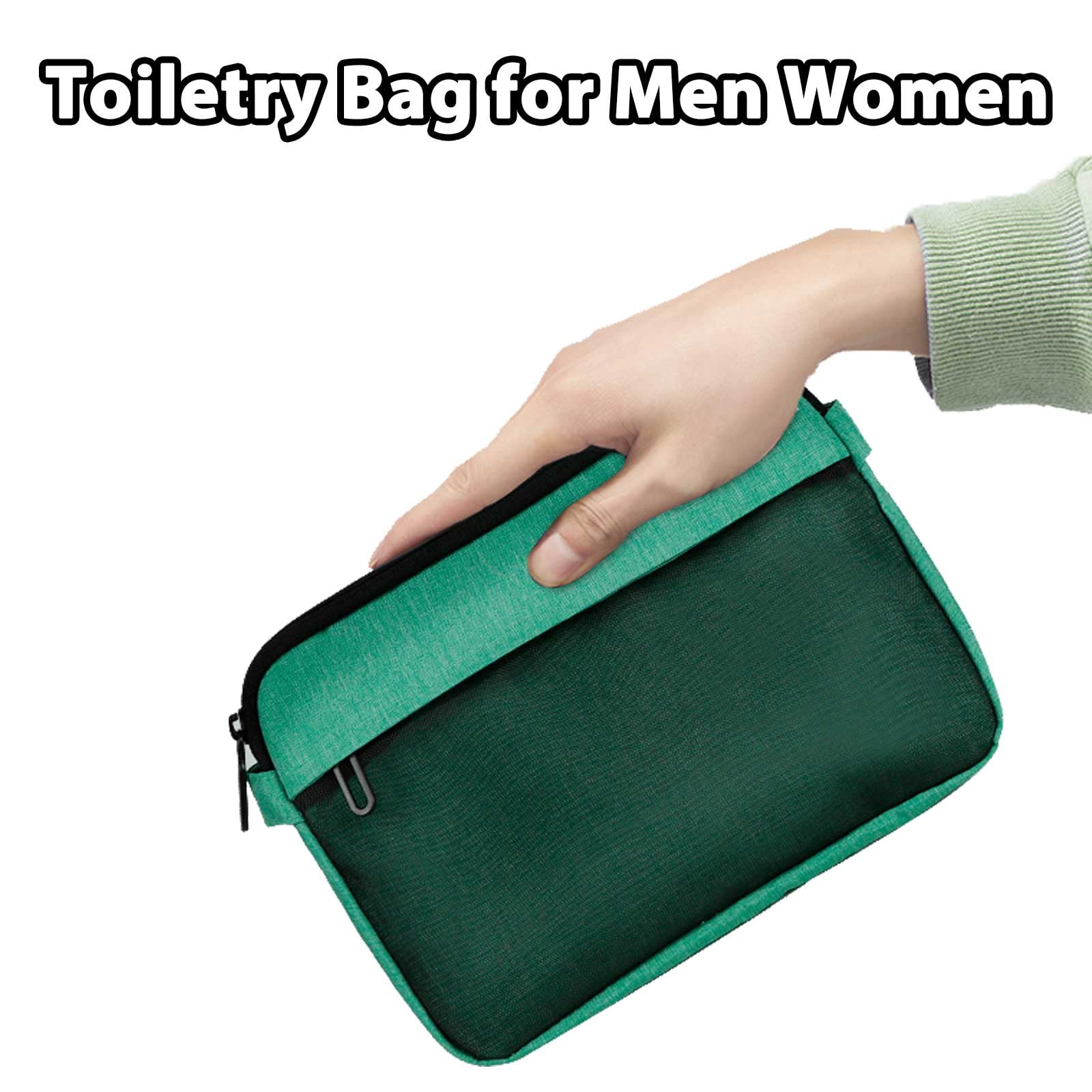 Egoelife Toiletry Bag for Men Women, Waterproof Travel Toiletry Organizer, Dopp Kit with Large Capacity, Shaving Bag Travel Essentials