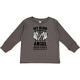 thumbnail image 3 of Inktastic My Hero is Now My Angel Brain Cancer Awareness Boys or Girls Long Sleeve Toddler T-Shirt, 3 of 5