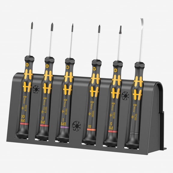 Wera 030182 Kraftform Micro 6 ESD Smartphone Repair Kit 1