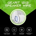 thumbnail image 3 of GearIT 12 AWG Wire 2-Conductor OFC Marine Grade Wire for Boat Speakers, White 100 ft, 3 of 7