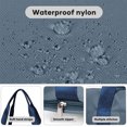 thumbnail image 5 of Gynky Travel Duffel Bag for Women Men Waterproof Carry On Expandable Duffle Tote Shoulder Weekender Overnight Bags w/ 3 Front Pocket/Wet Dry Pocket/Trolley Sleeve, Sport Dance Gym Luggage, 5 of 8