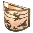 thumbnail image 6 of Meyda Tiffany 211787 Ducks In Flight 10" Tall Wall Sconce - Copper, 6 of 6