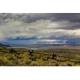 thumbnail image 2 of Paulson, Don 18x13 Black Ornate Wood Framed with Double Matting Museum Art Print Titled - Montana Landscape of Flaming Gorge NRA, 2 of 4