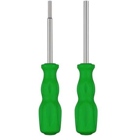Gamebit Screwdriver Set Security Screwdriver Bit Set 3.8mm and 4.5mm Security Screwdriver Bits Perfect fit for Virtual Boy Opening Nintendo Sega Consoles and Game Cartridges – Green