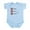 Sky Blue, variant on CafePress - Crawl Walk Hockey Body Suit - Baby Light Bodysuit, Size Newborn - 24 Months