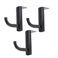 thumbnail image 1 of 3 ganchos autoadhesivos para auriculares, color negro, 1 of 7