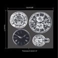 thumbnail image 2 of Transparent Silicone Stamps, 1 Pcs T1018 Clock Clear Stamps for Card Making Decoration DIY Craft, Clear, 2 of 6