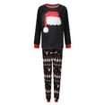 thumbnail image 3 of Odeerbi Christmas Pajamas For Family Matching Outfits Mom Printed Blouse Tops+Pants Xmas Set, 3 of 9