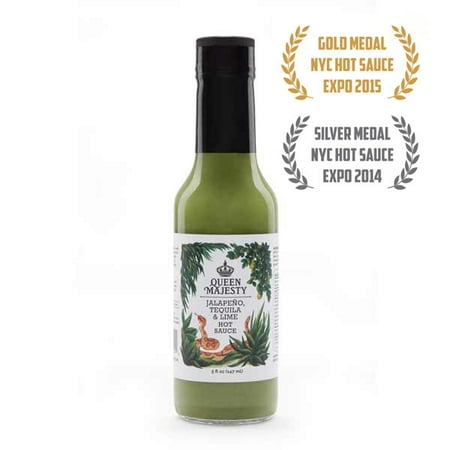 Hot Tequila - Queen Majesty Jalapeño Tequila & Lime Hot Sauce