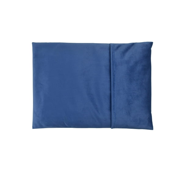 Heating Pad Microwavable with Washable Cover, 8 x 12" Multipurpose Microwave Heating Pad for Neck and Shoulders, Moist Heat Bean Bag Warm Compress for Knee, Muscles, Joints, Wrist, Abdomen (Dark Blue)