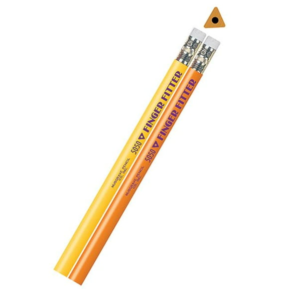 Musgrave Pencil Co Inc MUS5050T Finger Fitter Pencils 1 Dozen