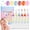 A, variant on Nail Polish Pens, Water-Based Nail Pens, 6 Colors, Quick Dry & Easy Remove, Portable Nail Art (A)