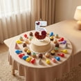 thumbnail image 5 of Goleeg Bougies d'Anniversaire Papillon Numéro 5, Bougies Gâteau Numérotées Décorées de Roses Rouges, pour Anniversaires, Fêtes et Célébrations de Mariage, 5 of 5