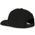 thumbnail image 6 of Outdoor Cap OC550PF Structured Solid Back Hat - BLACK, 6 of 8
