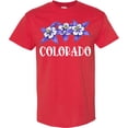 thumbnail image 3 of Inktastic Colorado Columbine Flowers T-Shirt, 3 of 5