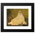 thumbnail image 2 of Eugène Verdyen 18x15 Black Modern Framed Museum Art Print Titled - A Lady of Smyrna (1874), 2 of 5