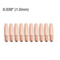 thumbnail image 1 of Pointe de Contact pour Torche de Soudage Pointe de Contact pour Torche de Soudure 10 Pcs 0.039(1.0mm), 1 of 9