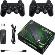 HDMI 4K TV Game Stick 64G 20000+ Game Video Game Consoles w/2 Wireless Gamepad 32G 5000+ games