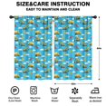 thumbnail image 2 of Blackout Kids Curtains,Excavator and Helicopter Blue Pattern Children's Insulated Curtains Set Of 2,Bedroom Essentials,Toddler Room Decor 52"x84", 2 of 5