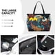 thumbnail image 3 of Easygdp Stained Glass Eagle USA Bolsa de Viaje de Playa de Gran Capacidad, Bolsa Tote Perfecta para la Playa, Escapadas de Fin de Semana y Viajes, 3 of 7