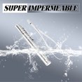 thumbnail image 6 of HIBIBUD 5Pcs Penlight,PushPen Light,Portable Pen Clip Pen Flashlight,Silver2, 6 of 7