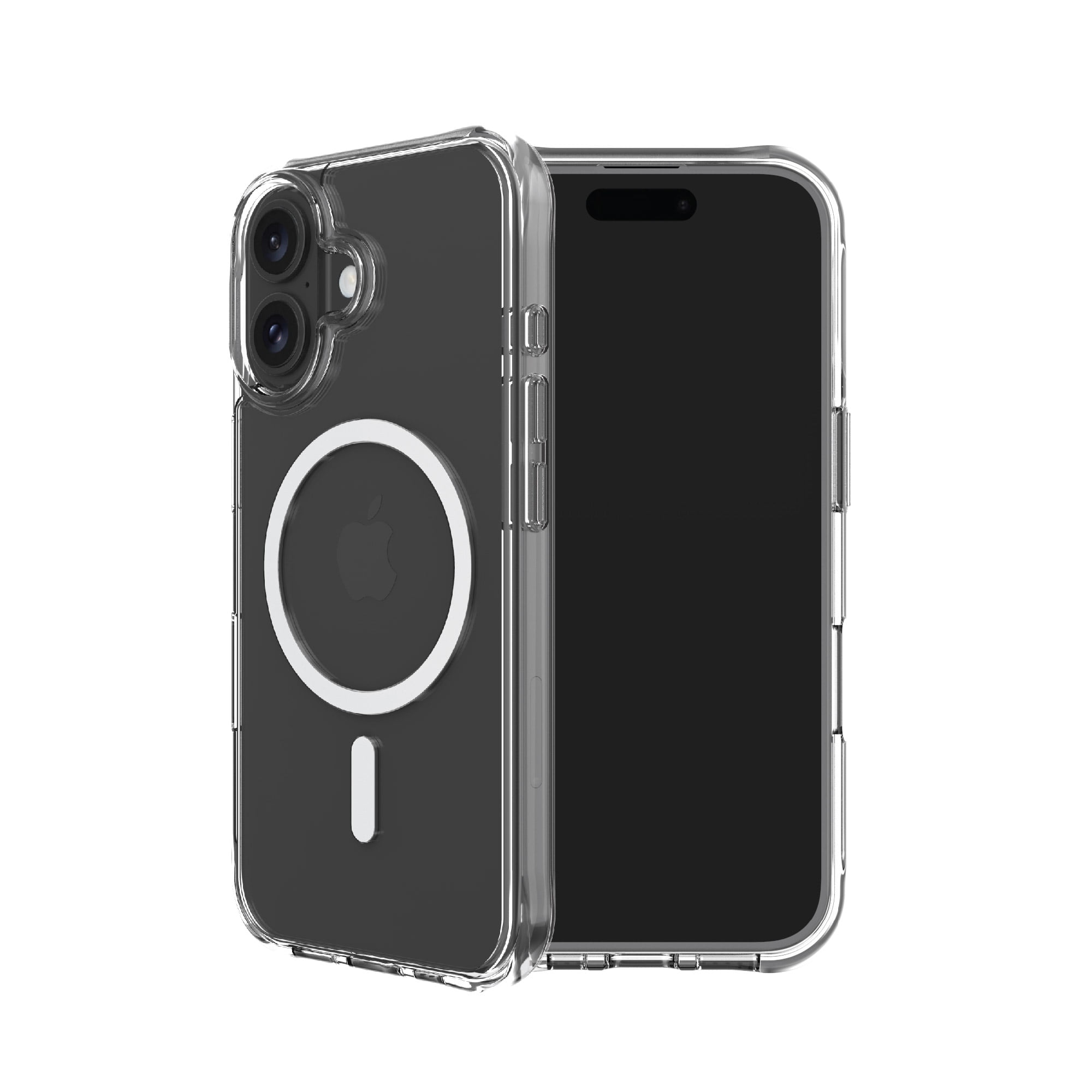 onn. MagSafe Compatible Phone Case for iPhone 16 - Clear