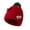 Red, variant on Wancir Festival Christmas Theme Hat Festival Props Hat with Santa Holiday Celebrations Hat Party Accessories Headwear
