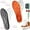 Orange*1+gray*1, variant on 2 Pairs Steppers Insoles for Men Women, Stepprs Breathable Soft Memory Foam Orthopedic Massage Insoles (Gray*2, Men 9-10.5 / Women 10.5-12)