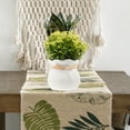 thumbnail image 6 of Farmhouse Style Coffee Table Decor with Faux Bonsai Plants in Potted Foam for Rustic Home, 6 of 6